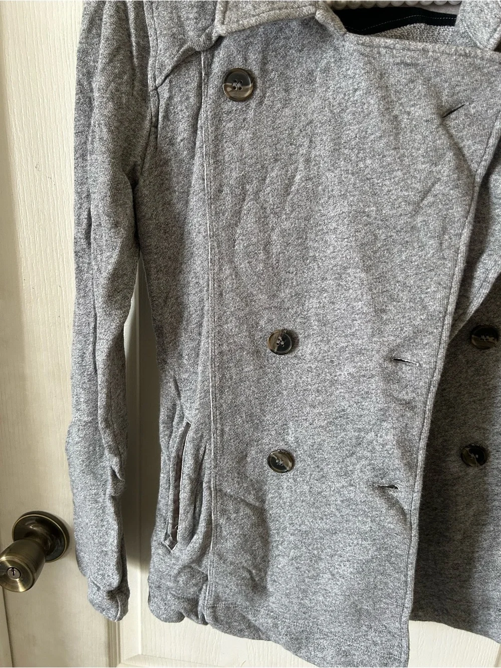 Lolë Light Gray UPF 50+ Sun Protection Women’s Sweater Jacket Size S